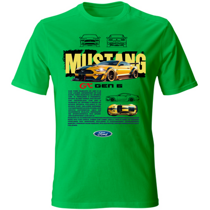 T-Shirt Unisex mustang gt gen