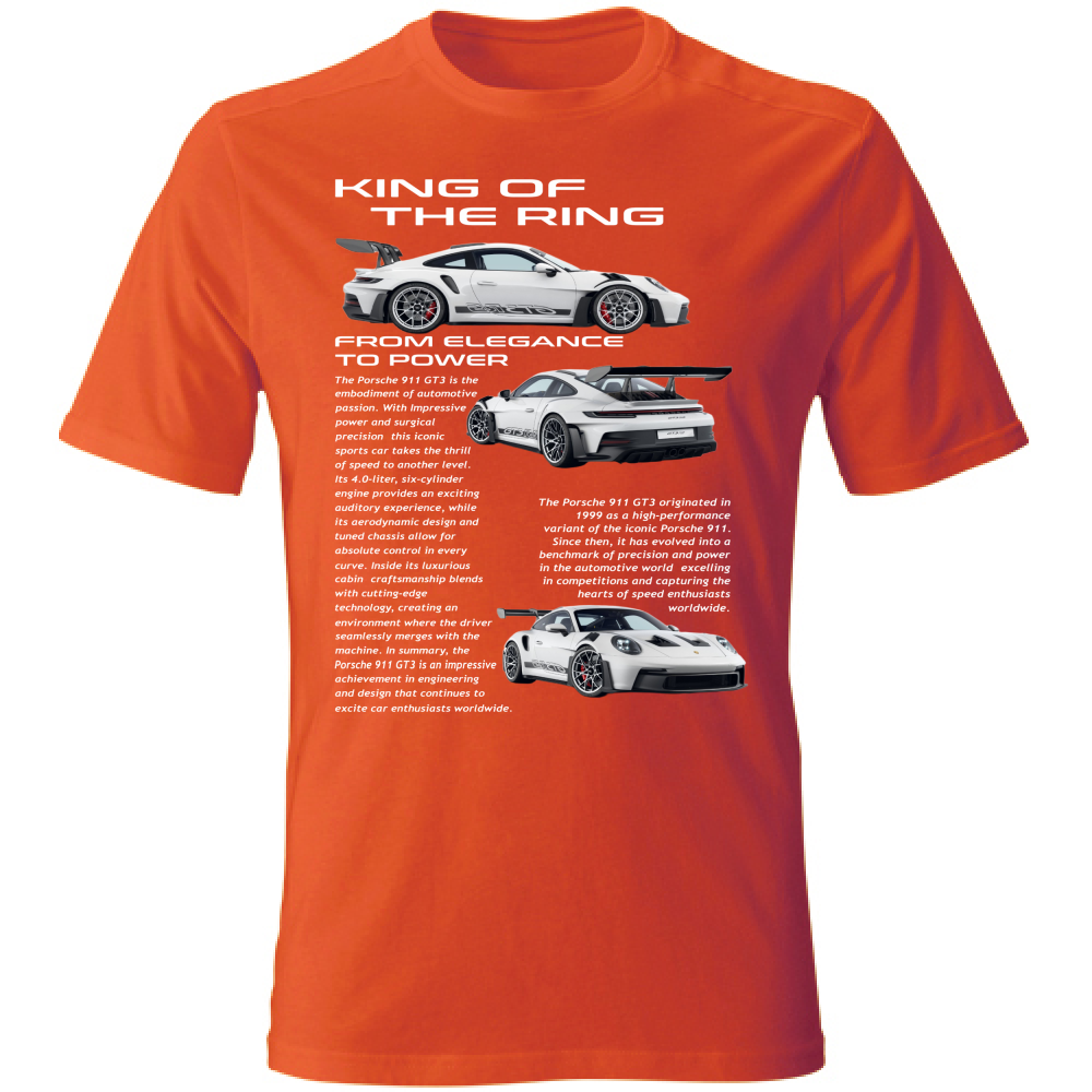 T-Shirt Unisex porsche gt3-1