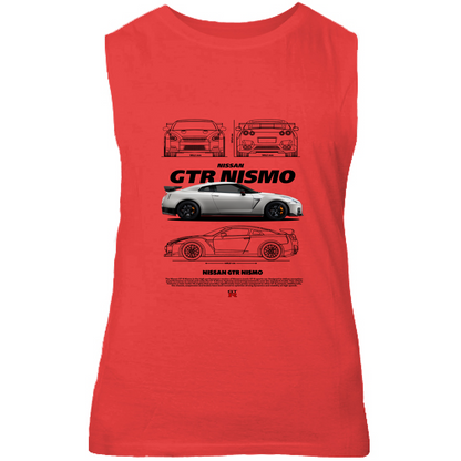 Canotta Unisex nissan gtr nismo black
