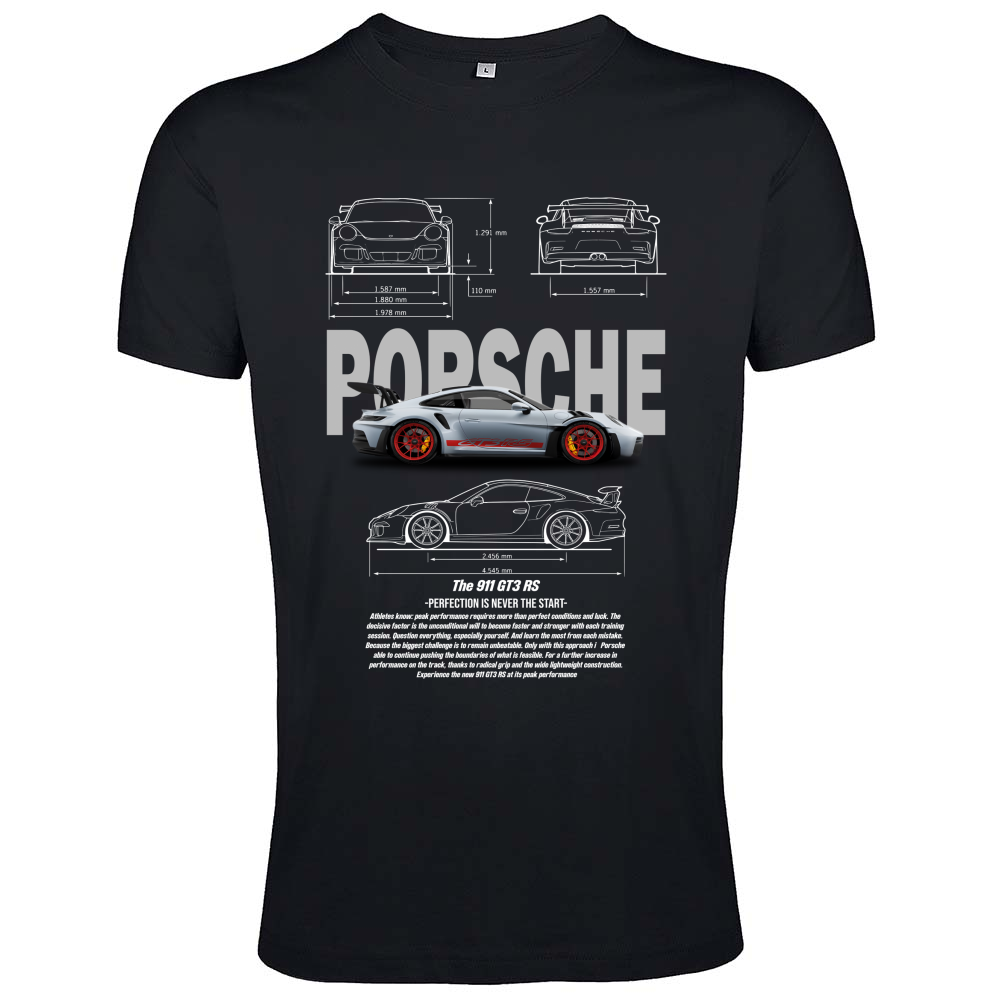T-Shirt Men Fit porsche gt3-2