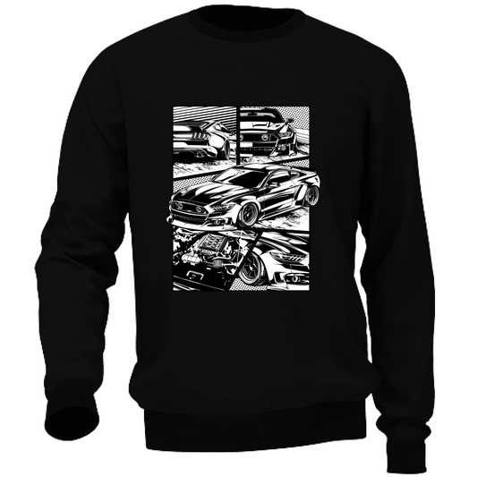 Felpa Unisex mustang des