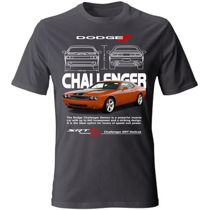 T-Shirt Unisex challenger orange