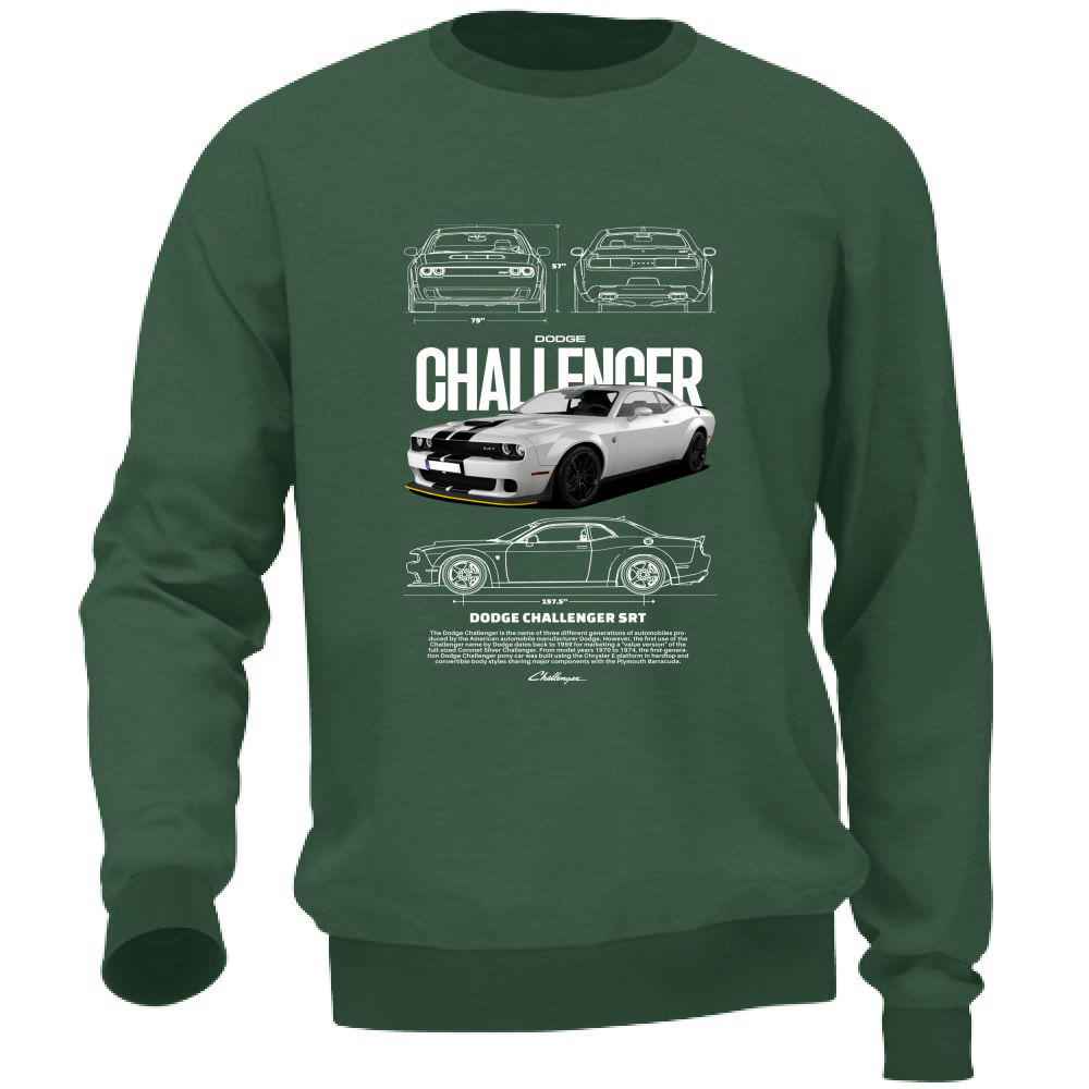 Felpa Unisex dodge4