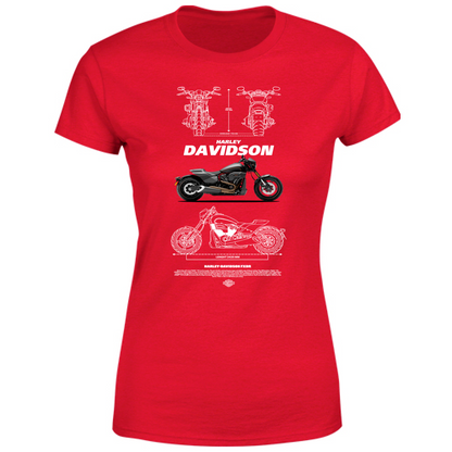 T-Shirt Donna harley davidson 1