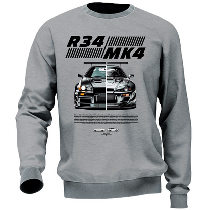 Felpa Unisex r34-mk4 Supra