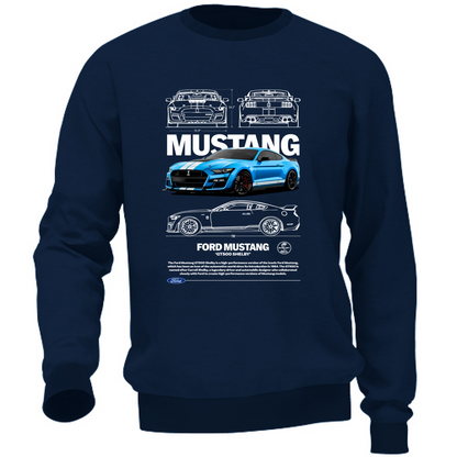 Felpa Unisex mustang shelby1