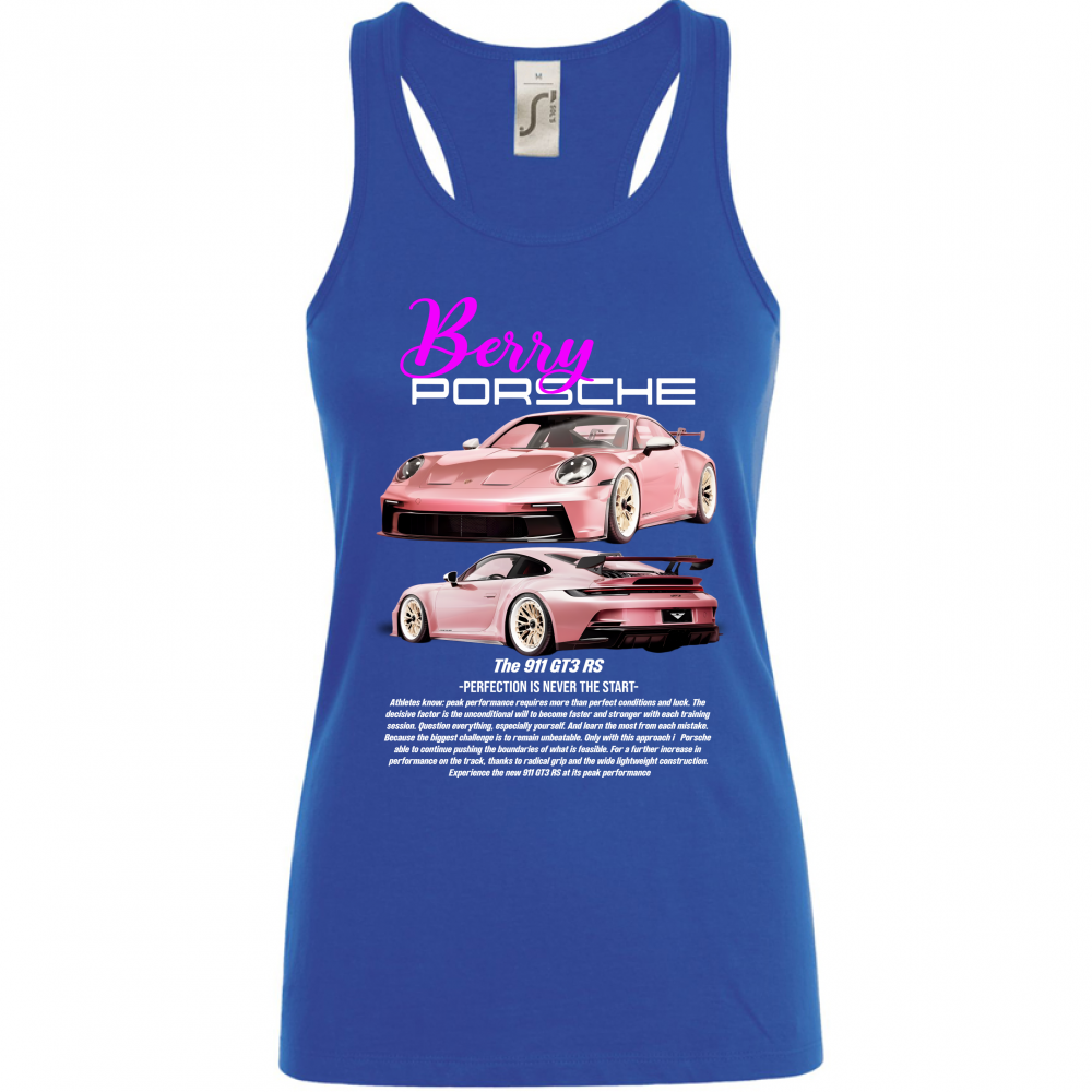 Canotta Donna porsche berry