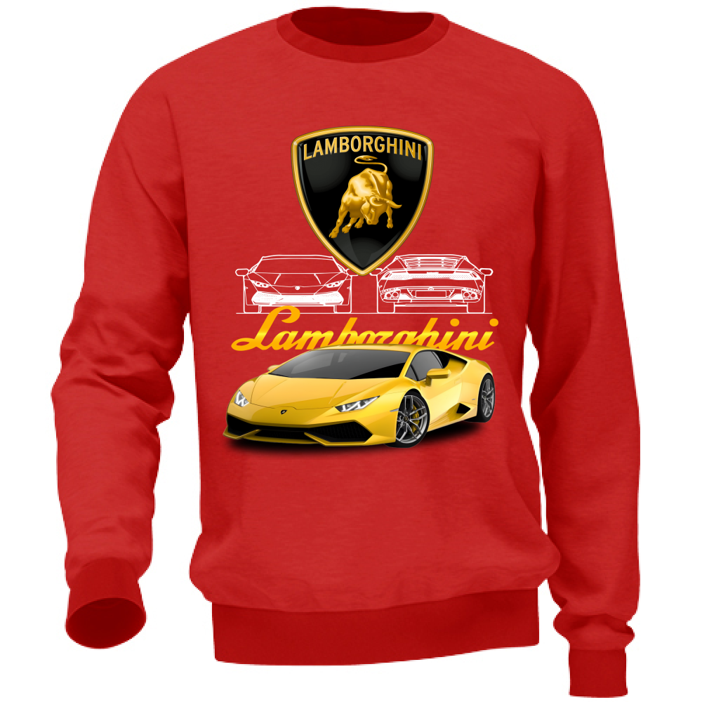 Felpa Unisex lambo huracan1