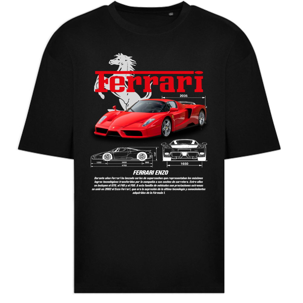T-Shirt Oversize ferrari