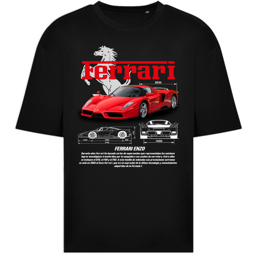T-Shirt Oversize ferrari