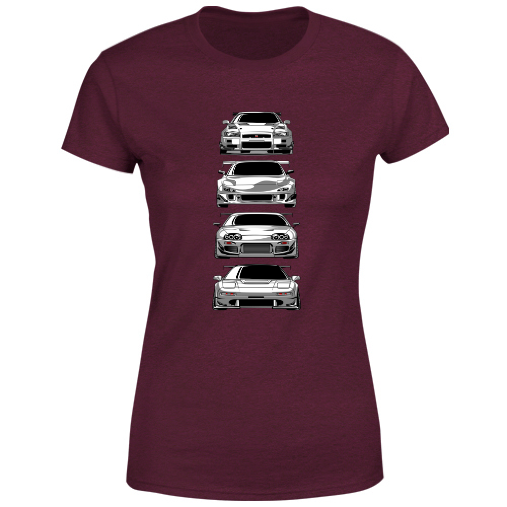 T-Shirt Donna japan car 1