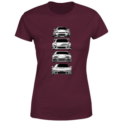 T-Shirt Donna japan car 1