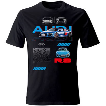 T-Shirt Unisex audi r8