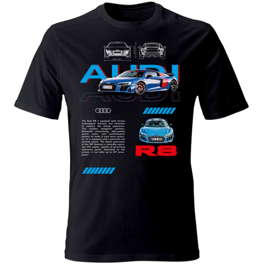 T-Shirt Unisex audi r8