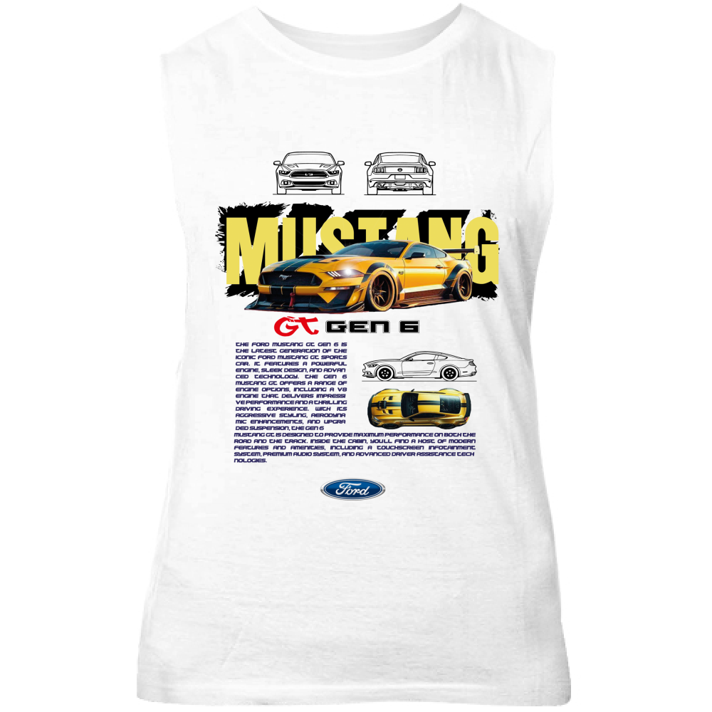 Canotta Unisex mustang gt gen