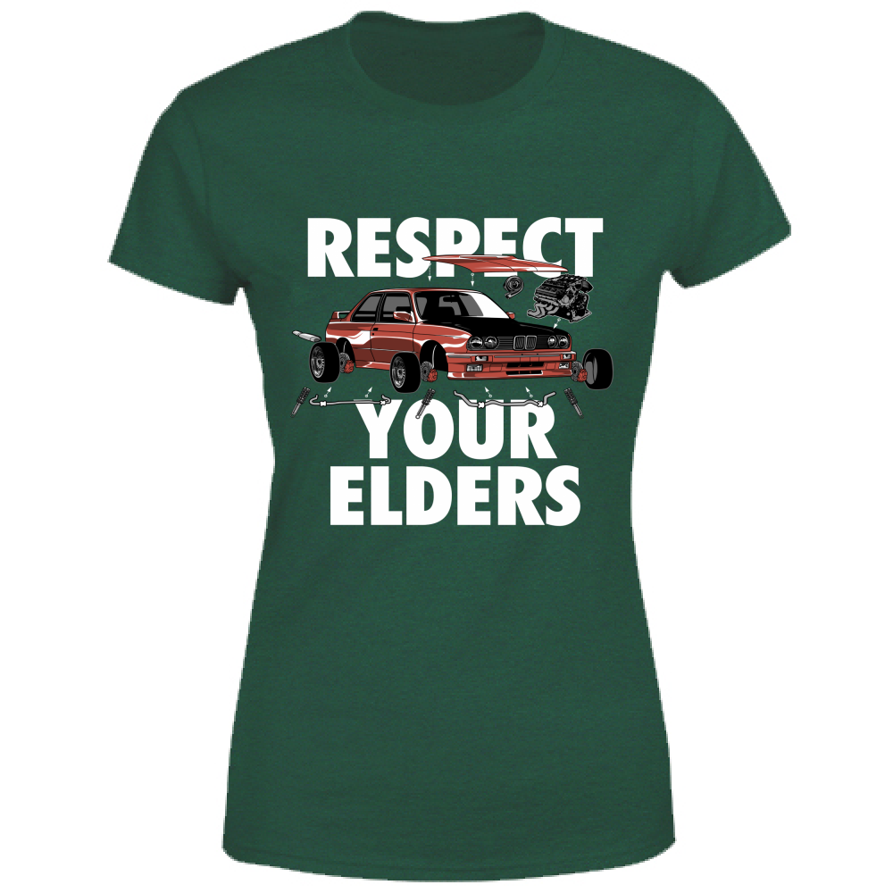 T-Shirt Donna cars design 2