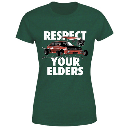 T-Shirt Donna cars design 2