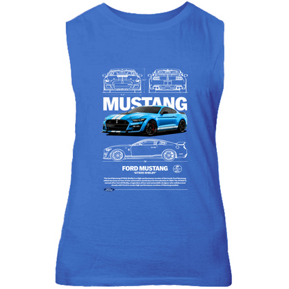 Canotta Unisex mustang shelby1