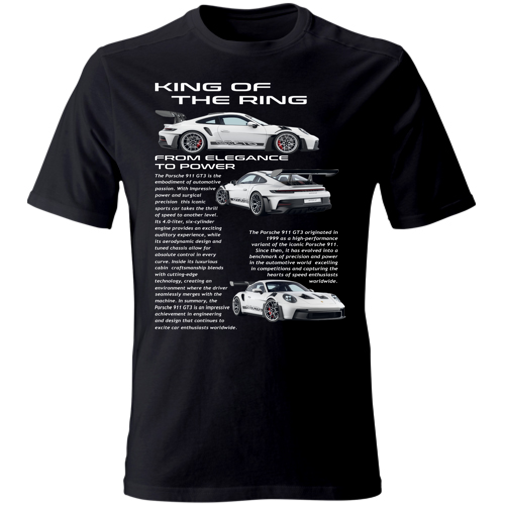 T-Shirt Unisex porsche gt3-1