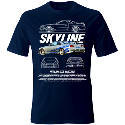 T-Shirt Unisex skyline gtr