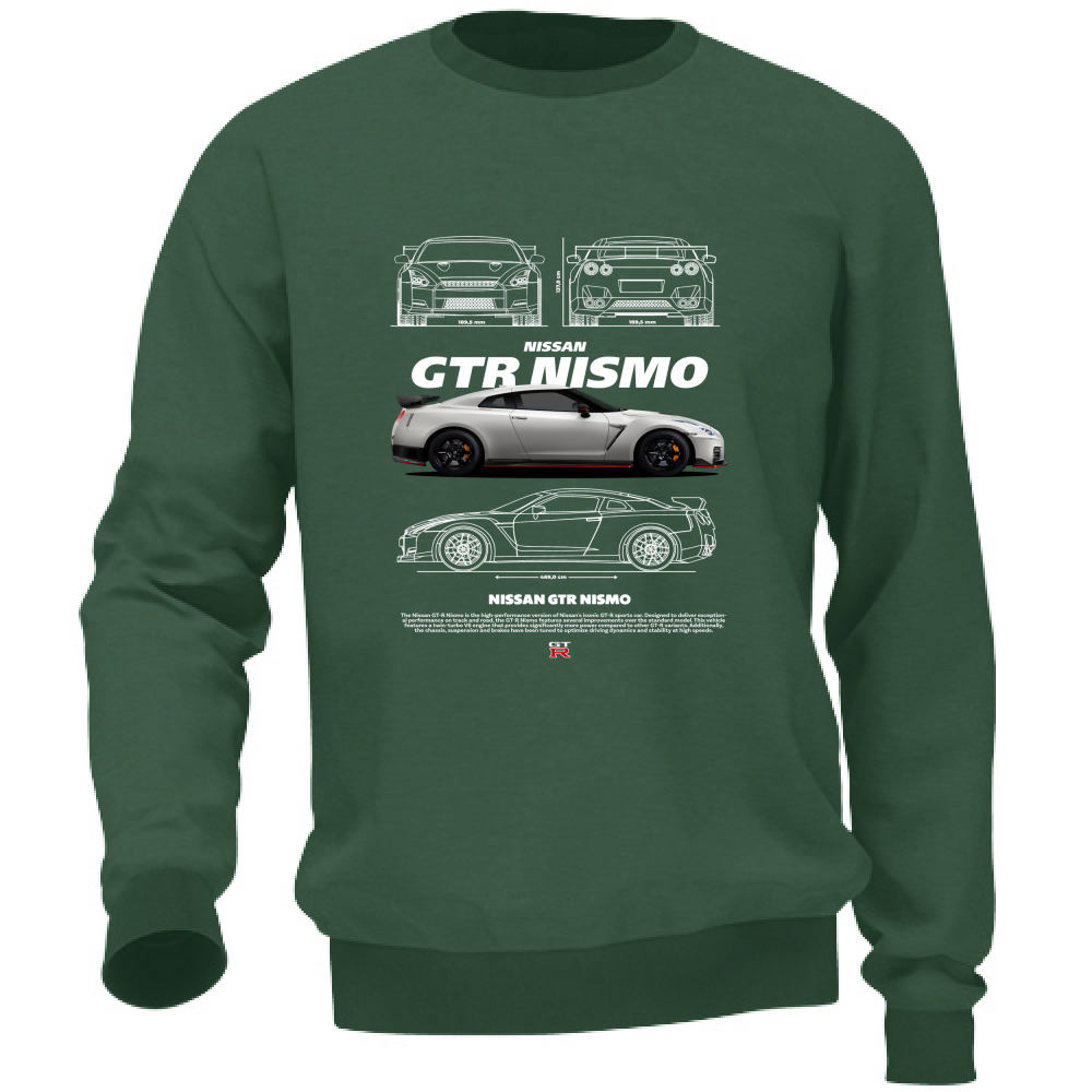 Felpa Unisex nissan gtr nismo