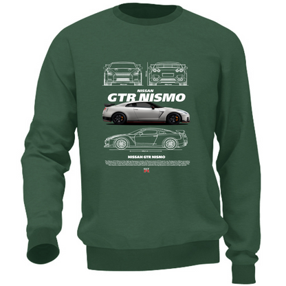 Felpa Unisex nissan gtr nismo