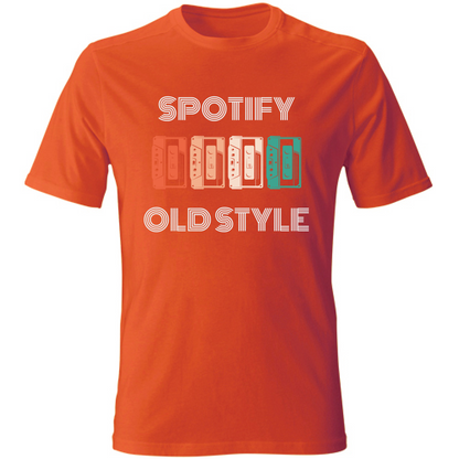 T-Shirt Unisex spotify old style
