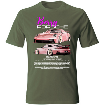 T-Shirt Unisex porsche berry