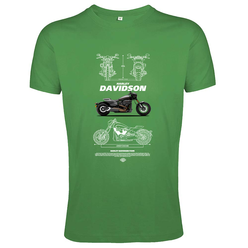 T-Shirt Men Fit harley davidson 1