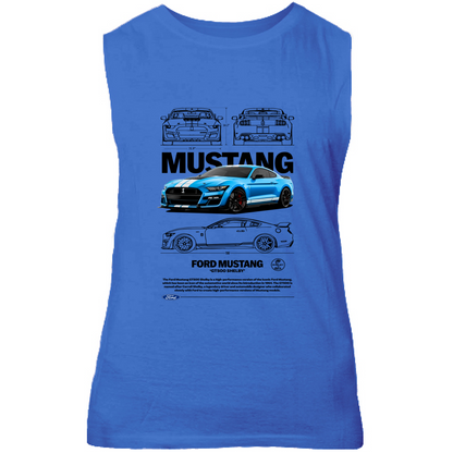 Canotta Unisex mustang gt black