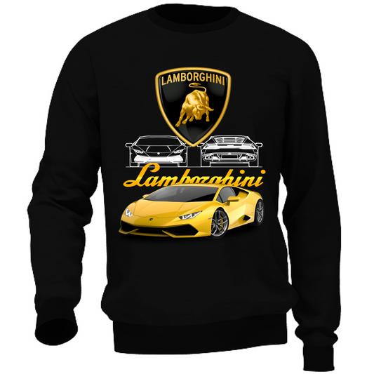 Felpa Unisex lambo huracan1