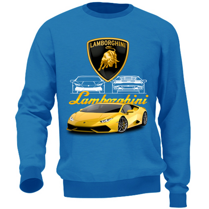 Felpa Unisex lambo huracan1
