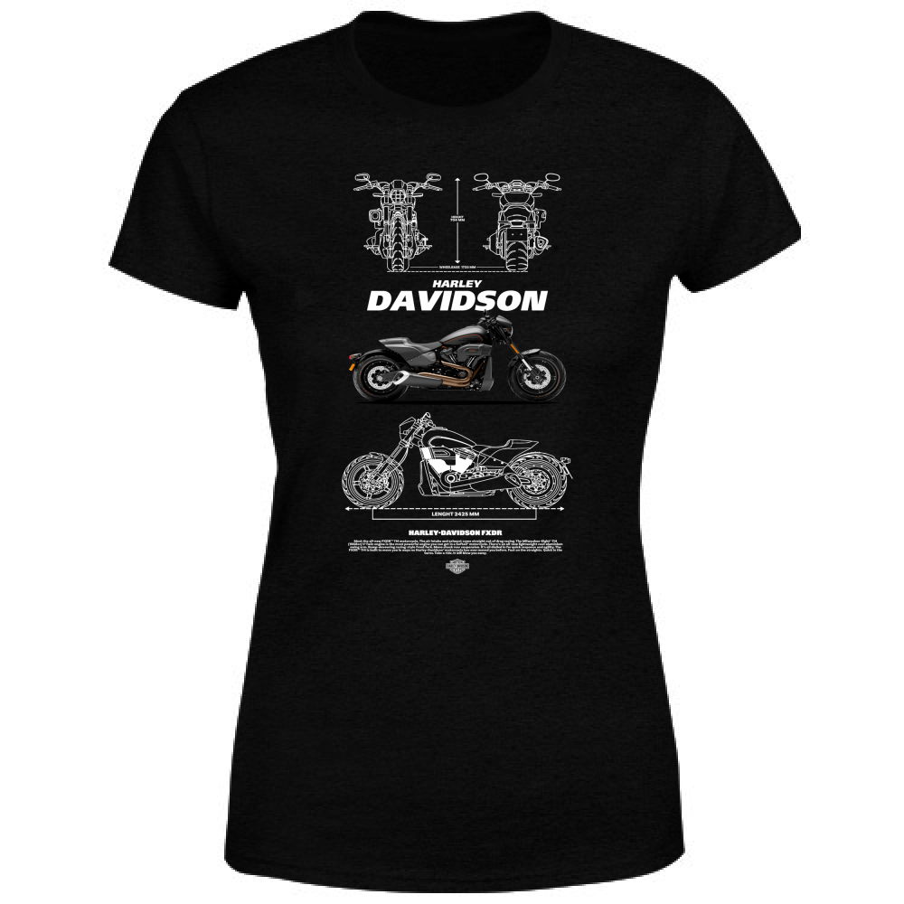 T-Shirt Donna harley davidson 1
