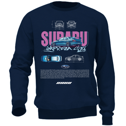 Felpa Unisex subaru impreza sti