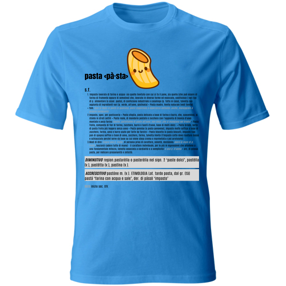 T-Shirt Unisex pasta black