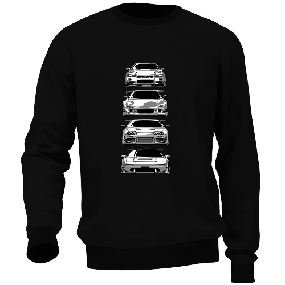 Felpa Unisex japan car 1