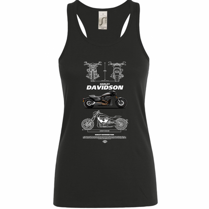 Canotta Donna harley davidson 1
