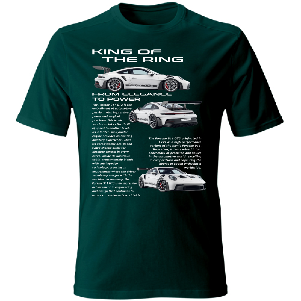 T-Shirt Unisex porsche gt3-1