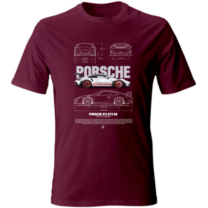 T-Shirt Unisex porsche gt3 rs