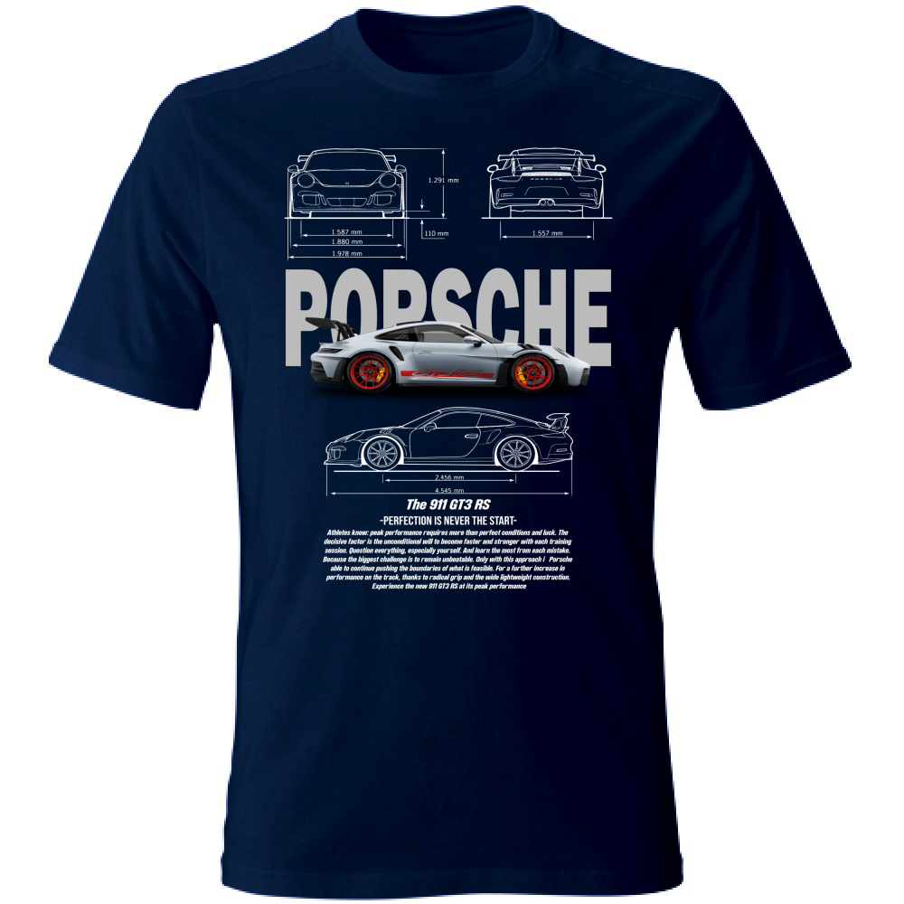 T-Shirt Unisex porsche gt3-2