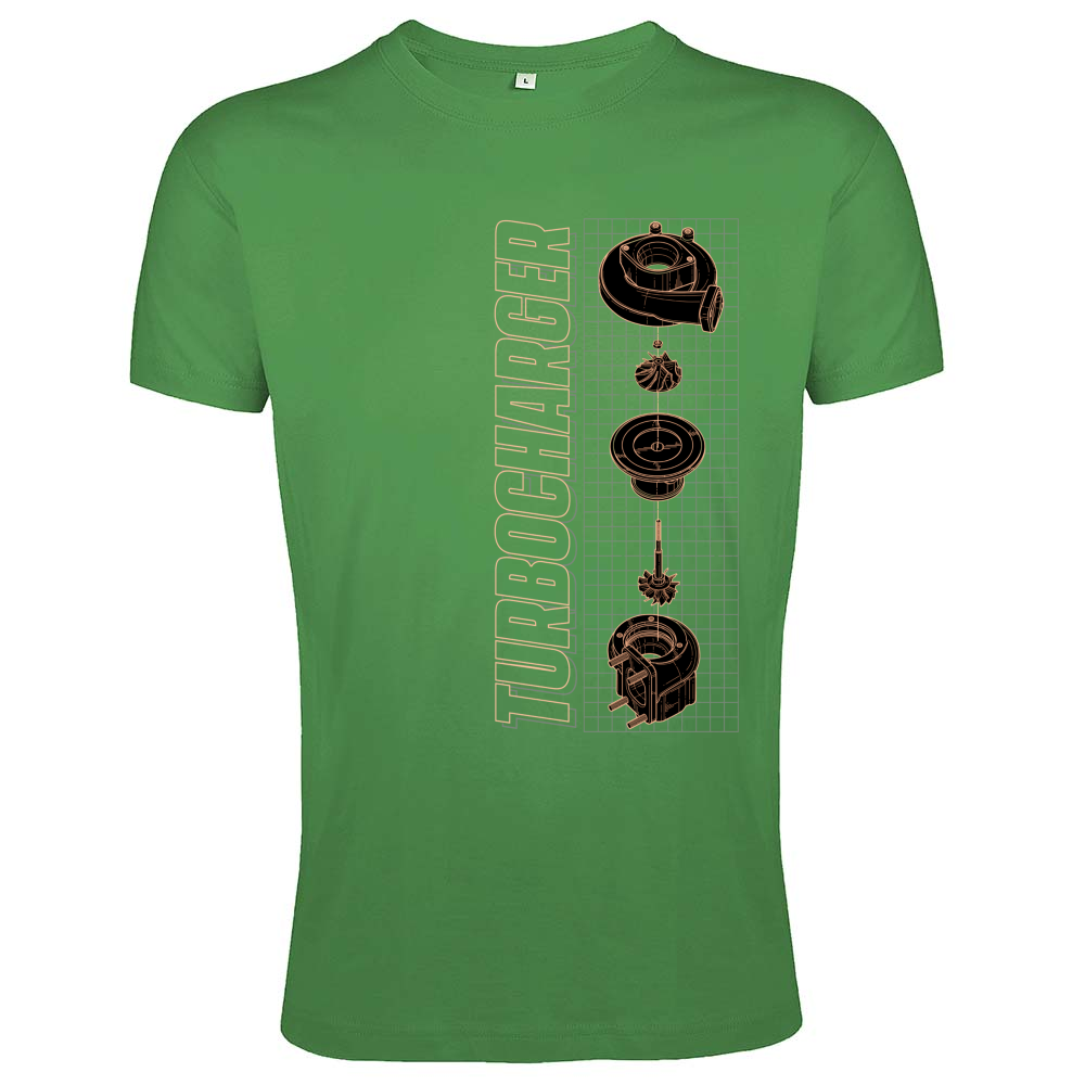 T-Shirt Men Fit turbo charger