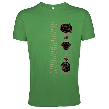 T-Shirt Men Fit turbo charger