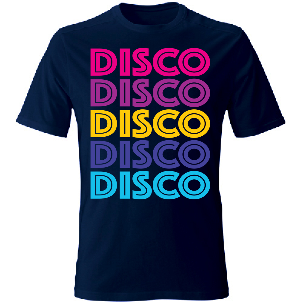 T-Shirt Unisex disco