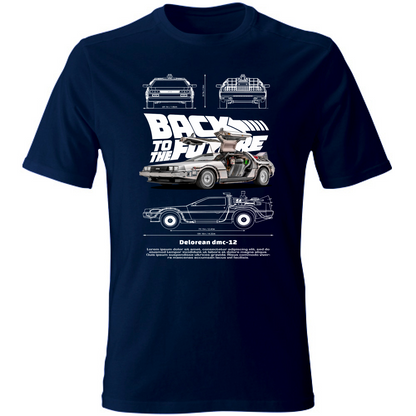 T-Shirt Unisex delorean2