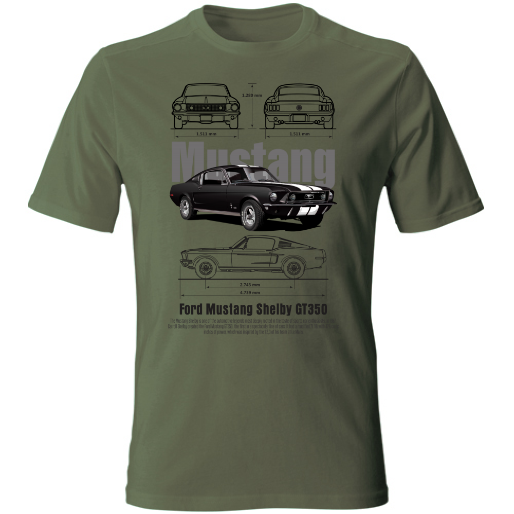 T-Shirt Unisex mustang 1