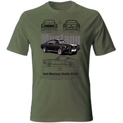 T-Shirt Unisex mustang 1