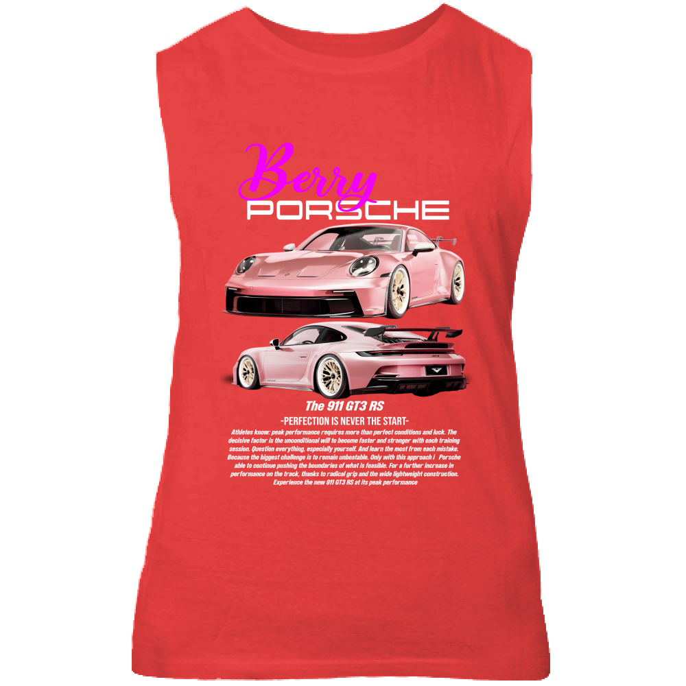 Canotta Unisex porsche berry