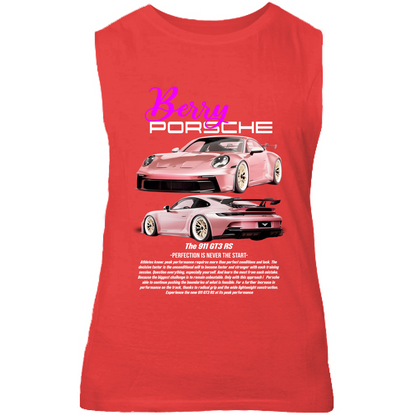Canotta Unisex porsche berry