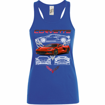 Canotta Donna corvette