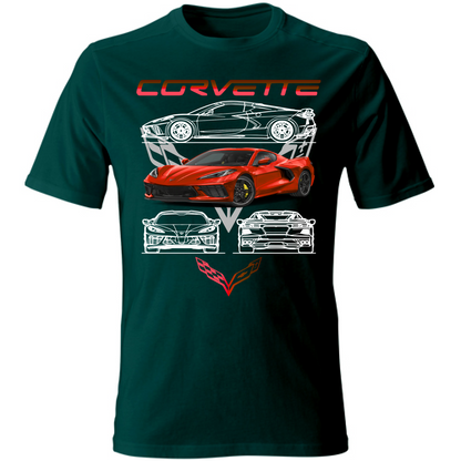 T-Shirt Unisex corvette